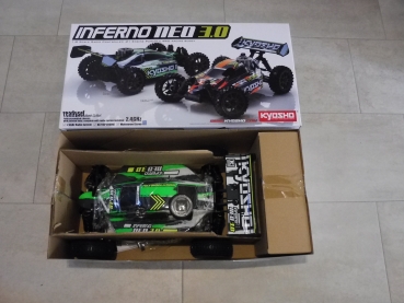 Kyosho Inferno Neo 3.0 1:8 Nitro Readyset | KE25SP | Grün #K.33012KE25T4