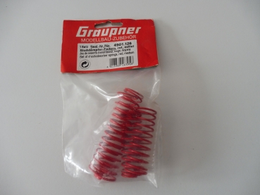 Graupner Impuls Shock absorber springs Red #4901.126