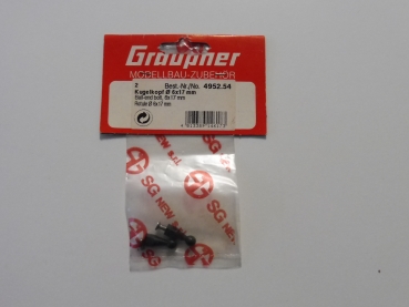 Graupner SG Formel 1 Uni ball 6x17mm #4952.54