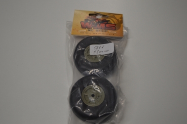 Lightweight foam rubber wheel 63mm | 2 pieces #5901