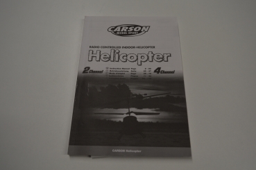 Carson Koaxial Helicopter 2CH/4CH Manual