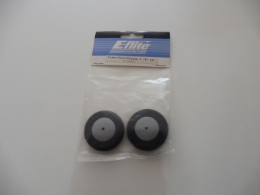 E-flite Moss rubber wheels 44mm #EFLA222