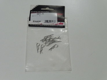 GM Racing body split pin S | 10 pieces #90071.41