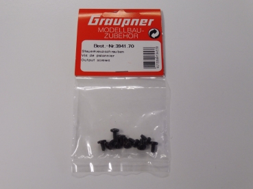 Graupner control cross screws | 10 pieces #3941.70