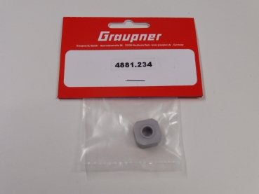 Graupner Club 90 Aluminium Vierkantmitnehmer für Bremsscheibe #4881.234