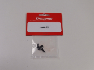 Graupner Club 90 Kugelkpof 6mm | 2 Stück #4886.22