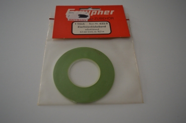 Graupner decorative line tape | Light green | 1.5mm / 16m #622.5