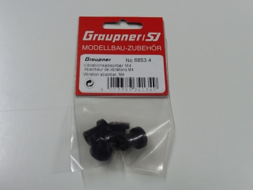 Graupner vibration absorber M4 | 4 pieces # 6853.4