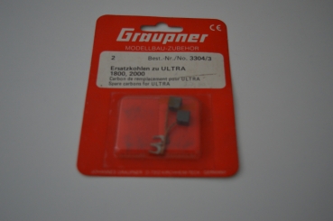 Graupner replacement carbon brushes for Ultra 1800 / 2000 #3304.3