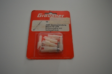 Graupner AMP plug connection Mate-N-Lok | 10 pieces #3585