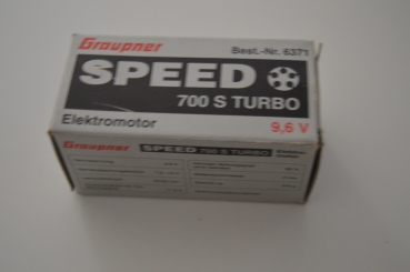 Graupner Speed 700S Turbo #6371