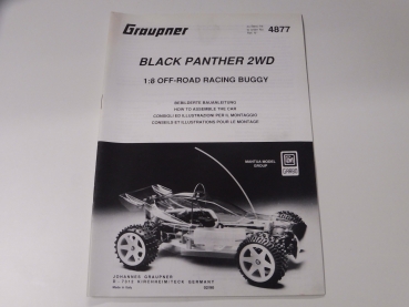 Graupner Plack Panther 2WD Bauanleitung #4877