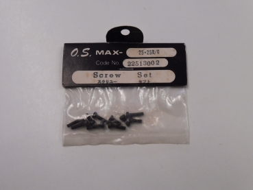 Os Max 25RC Screw set #1465.13 / 22513002