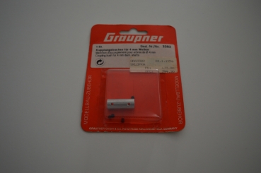 Graupner Kupplungsbuchse für 4mm Wellen #3382