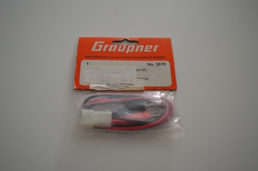 Graupner charging cable AMP/G2 connector #3619