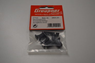 Graupner servo mount for horizontal mounting #3893.20