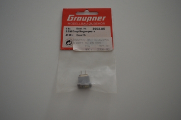 Graupner JR AM receiver quartz 85R #3902.85