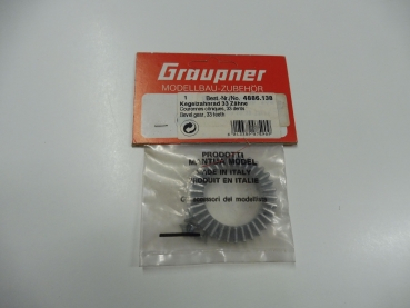 Graupner Roadfoghter bevel gear 33T Ergal # 4886.138