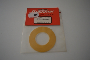 Graupner decorative line tape | Yellow | 0.8mm / 16m #621.4