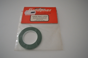 Graupner decorative line tape | Dark green | 3mm / 8m #623.5