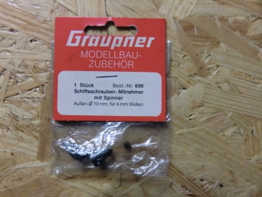 Graupner marine propeller with spinner # 698