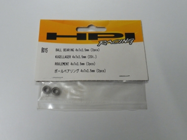 HPI Bearing 4x7x2.5mm #B015