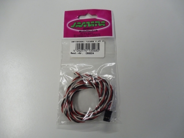 Futaba twisted servo cable | 1m | Red-Black-White | Gilded | 0.25mm² #098904