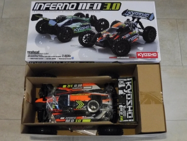 Kyosho Inferno Neo 3.0 1:8 Nitro Readyset | KE21SP | Orange #K.33012T3B