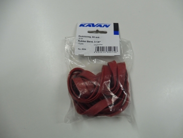 Kavan rubber ring 80x10x1.2mm, 10 pieces # 0024