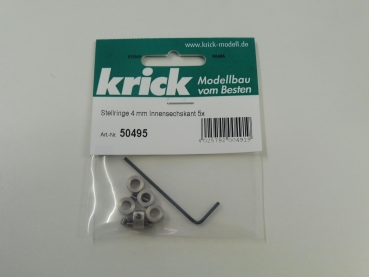 Krick Stellringe 4mm | 5 Stück #50495