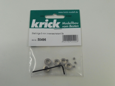 Krick adjusting rings 5mm | 5 pieces # 50496