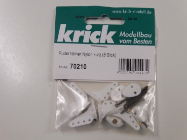 Krick control horns nylon short 5 pieces # 70210