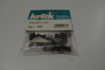 Krick screw set | for 4 servos #70170