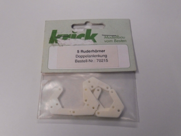 Krick Rudder Horns 25x18mm | 5 pieces #70215