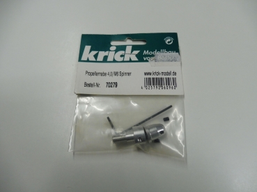 Krick propeller coupling with spinner 4mm / M6 # 70279