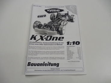 Kyosho KX-One Manual