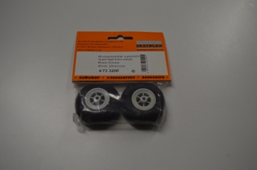 Multiplex foam rubber wheels | Super light | 45mm #733200