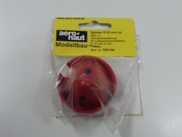 Aeronaut Spinner Rot 45mm #7251/46