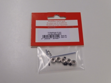 REM Stellringe 4mm ,5 Stück #030110