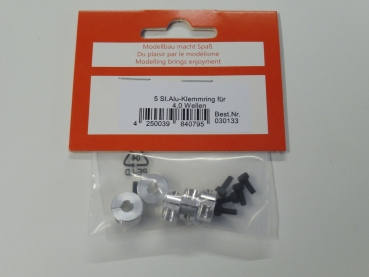 REM Aluminum Klemmring 4mm | 5 Stück  #30133