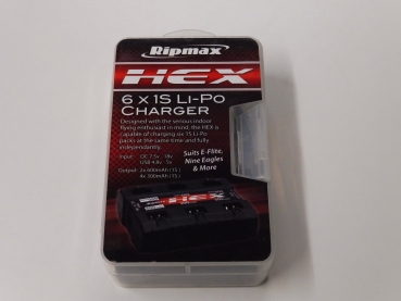 Ripmax HEX 6X1S Li-Po Charger #O-IP3015