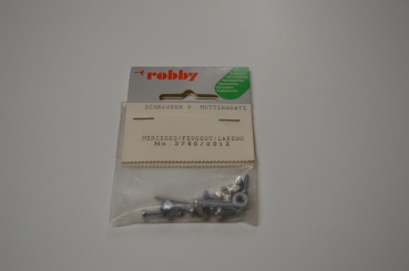 Robbe screw and nut set Laredo / Mercedes / Peugeot #3740/12