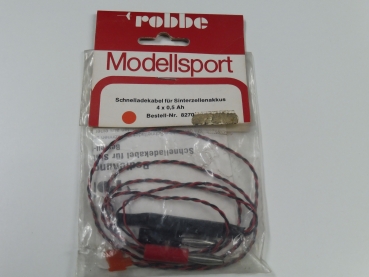 Robbe Ladekabel für Sinterzellenackkus 4x 0,5Ah #8270