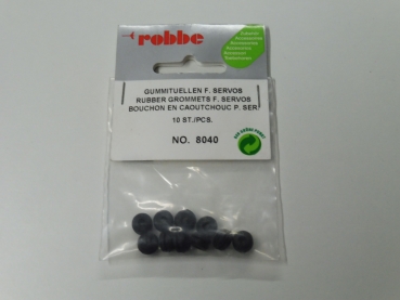 Robbe rubber grommets for servos | 10 pieces #8040