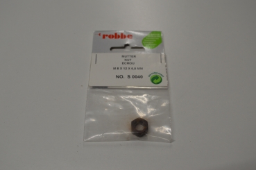 Robbe nut M8x12x6.8mm #S0040