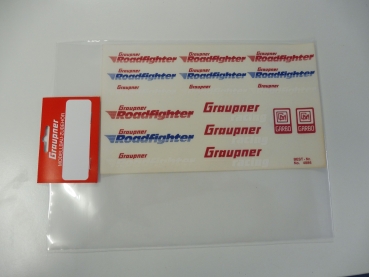 Graupner Roadfighter decal sheet #4886.29