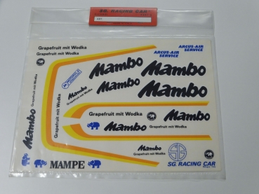 Robbe SG Mambo decal sheet #0949