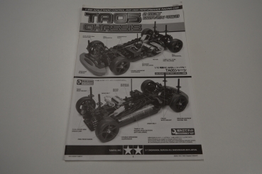 Tamiya TA05 Chassis Manual #1050447