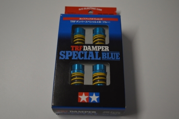 Tamiya TRF Spezial Alu Dämpfer Blau #49355