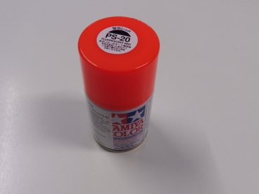 Tamiya Polycarbonat Spray PS-20 Fluorescent Red#86020